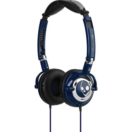 S5LWDZ-131 "Lowrider" On Ear Headphones, Navy/Chrome