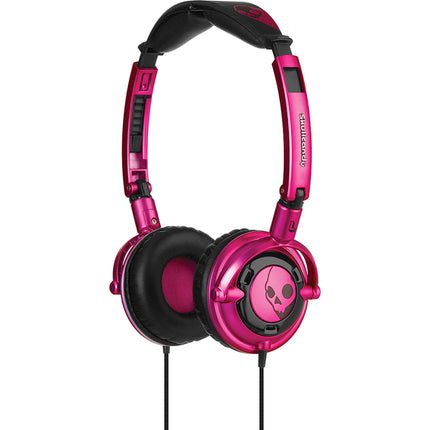 S5LWDZ-134 "Lowrider" On Ear Headphones, Pink/Black