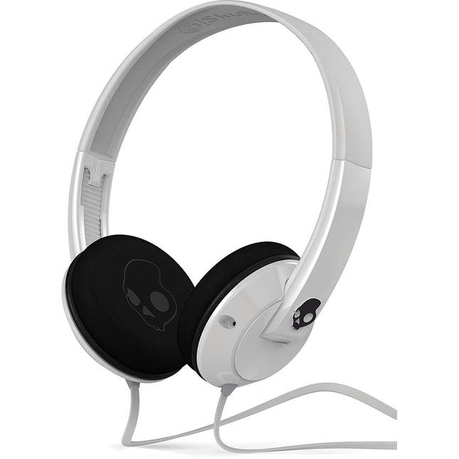 S5URDZ-074 "Uprock" On Ear Headphones, White/Black