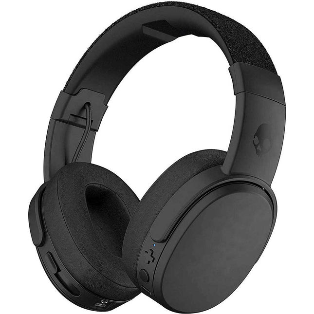 Crusher Bluetooth Wireless Over-Ear Headphone Stereo Haptic Bass, Black