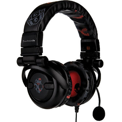 S6GIB3-BR “"G.I".” PS3 360 Gaming Headset, Black/Red