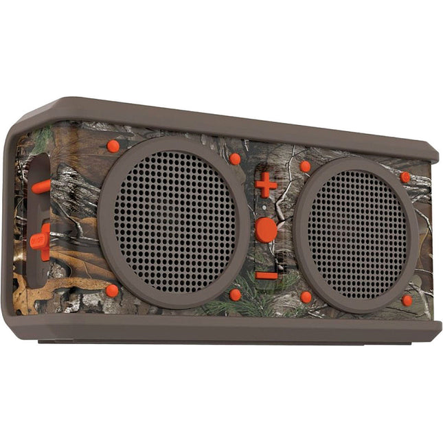 "Air Raid" Water-resistant Drop Proof Bluetooth Portable Speaker, Realtree Camo