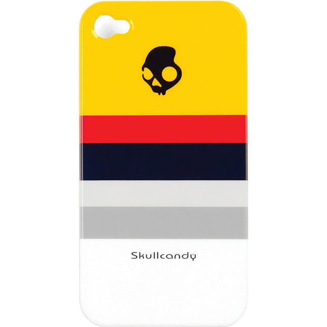 SCPCDZ154 iPhone 4 Clip-on Case, Yellow Stripe