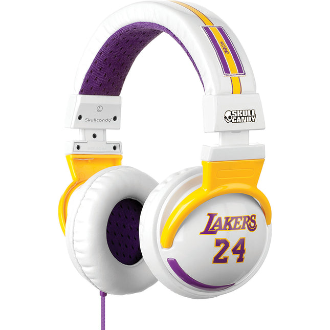 SGHEBZ-12 "Hesh" Mic'd Headphones, Kobe Bryant White