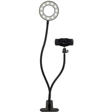 HD Webcam with Ring Light