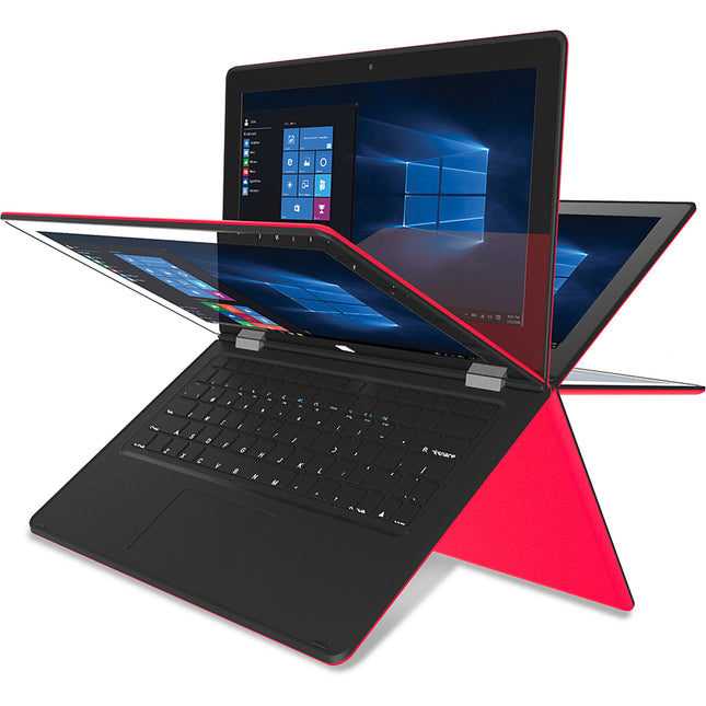 11.6" 360° Rotation Laptop, Red