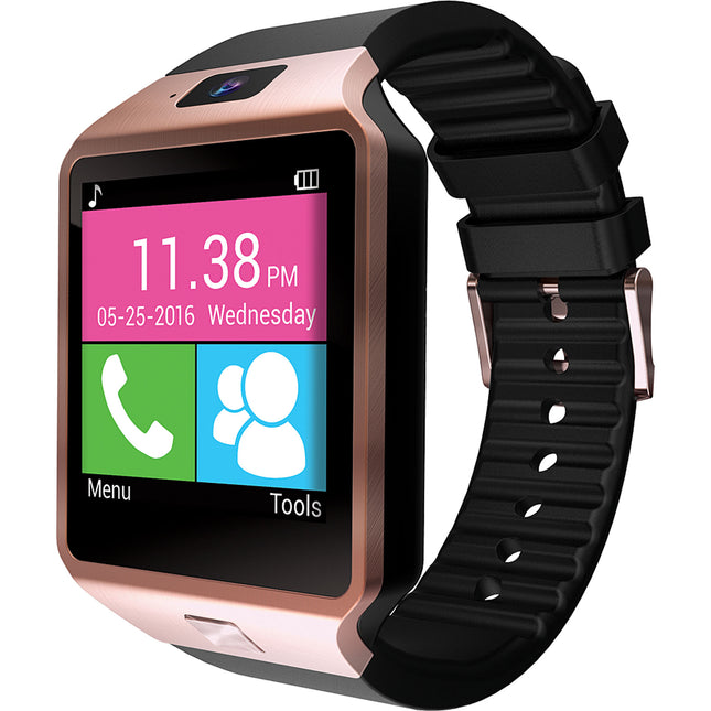 1.54” Smart Watch with GSM Phone, Rose Gold