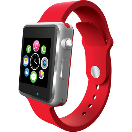 1.54” Smart Watch with GSM Phone, Red