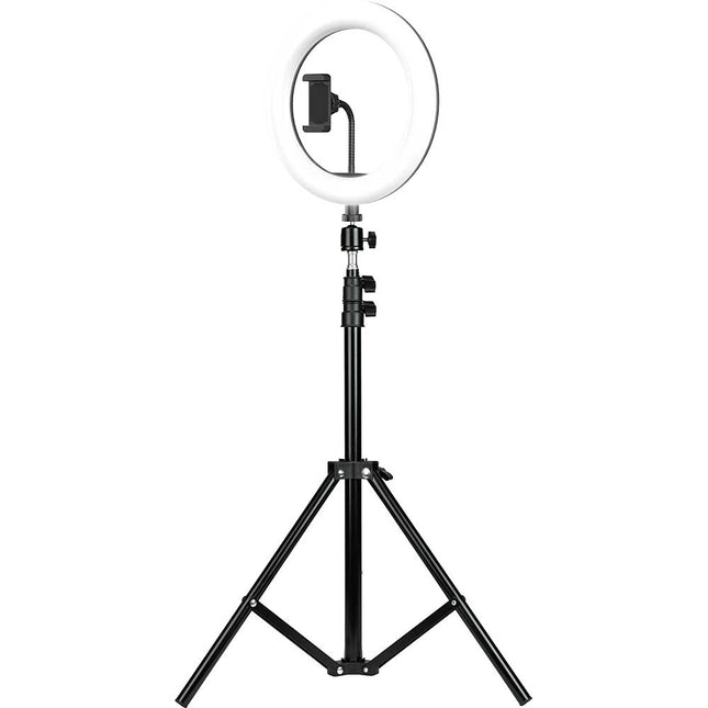 Professional Studio with 10” LED Ring Light