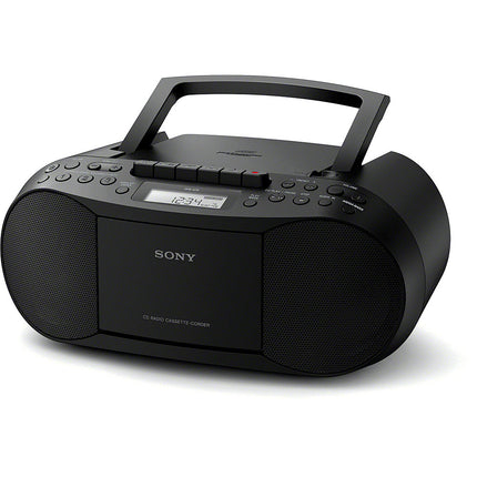 Portable CD Radio Cassette Player, Black