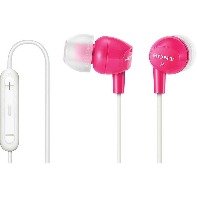 DR-EX12IP/PNK Headphones for iPod®& iPhone®, Pink