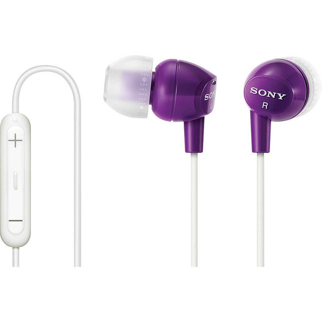 DR-EX12IP/VLT Headphones for iPod®& iPhone®, Violet