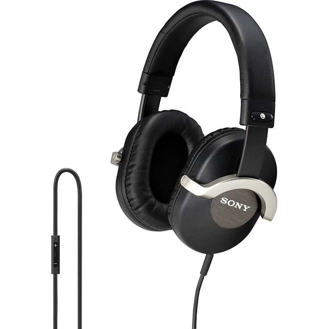 DR-ZX701iP Monitor Headphones for iPhone w/ Mic/Remote/Vol. Ctrl