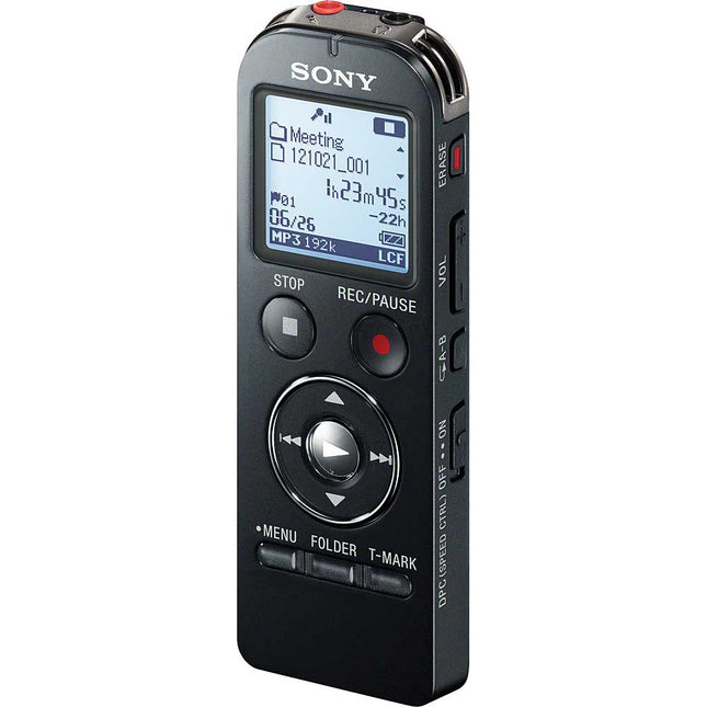 ICD-UX533BK 4GB Digital Voice Recorder, Black