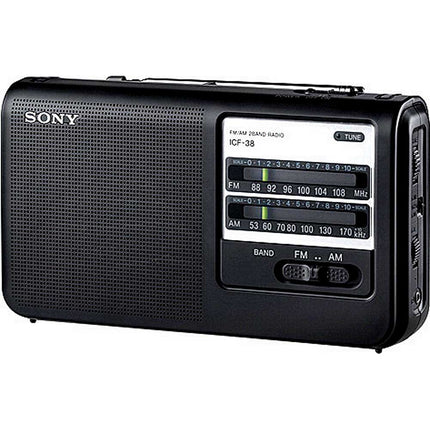 ICF-38 Portable AM/FM Radio