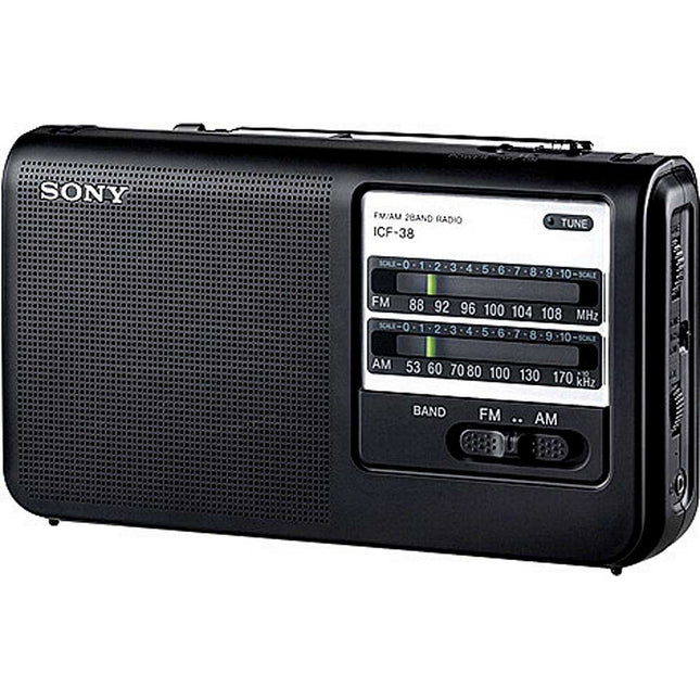 ICF-38 Portable AM/FM Radio