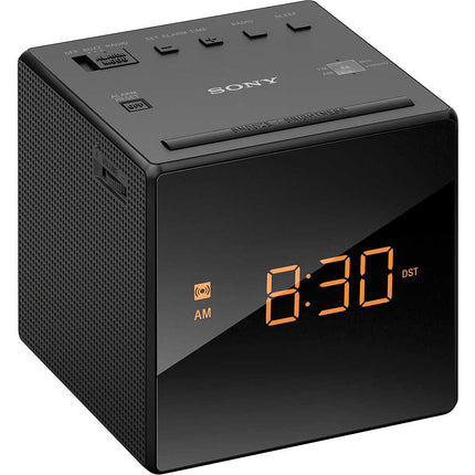 ICF-C1BK Alarm Clock w/ FM/AM Radio, Black