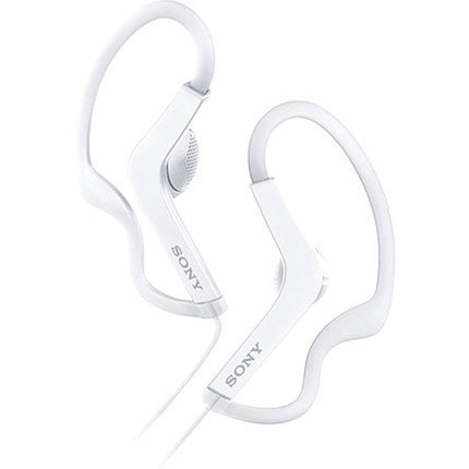 Sport In-Ear Headphones with Built-In Microphone, White