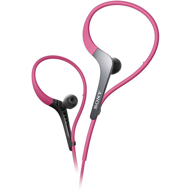 MDR-AS400EX/P Sports Headphones, Pink