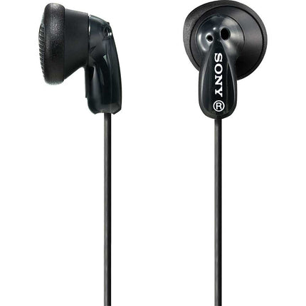 MDR-E9LP/BLK Earbud Headphones, Black