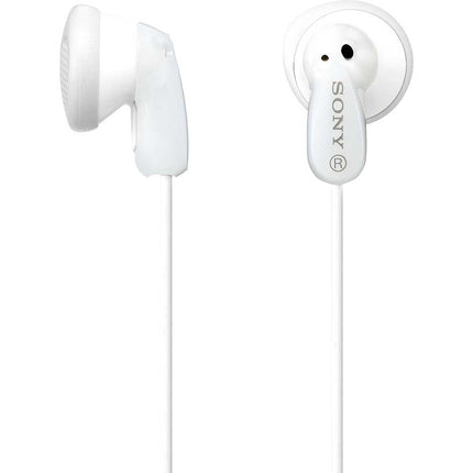 MDR-E9LP/WHI Earbud Headphones, White