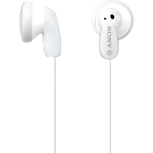 MDR-E9LP/WHI Earbud Headphones, White