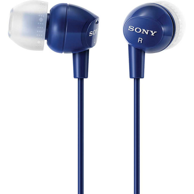 MDR-EX10LP/DBL EX Series Earbuds, Dark Blue