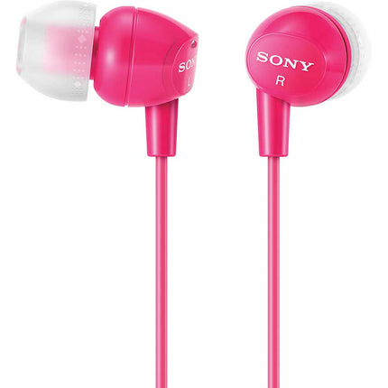 MDR-EX10LP/DPK EX Series Earbuds, Hot Pink