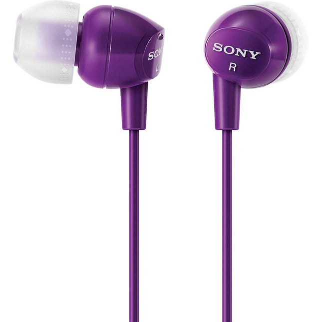 MDR-EX10LP/VLT EX Series Earbuds, Violet