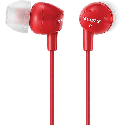 MDR-EX10LP/RED EX Series Earbuds, Red