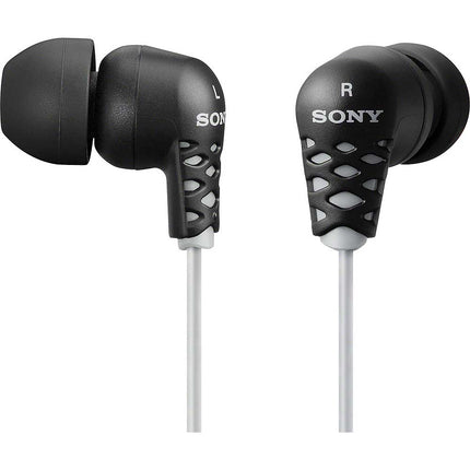 MDR-EX37B/BLK Earbuds, Black