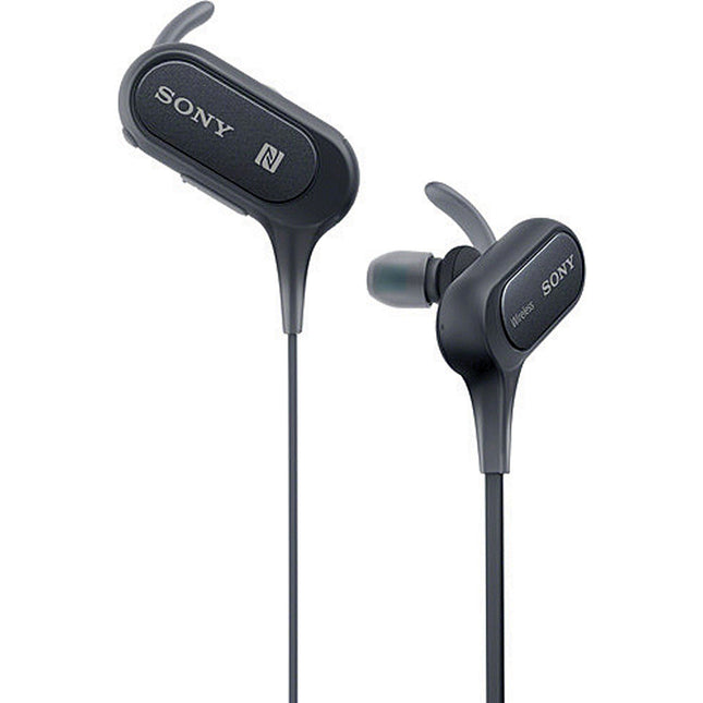 Extra Bass Sports Bluetooth In-Ear Headphones, Black