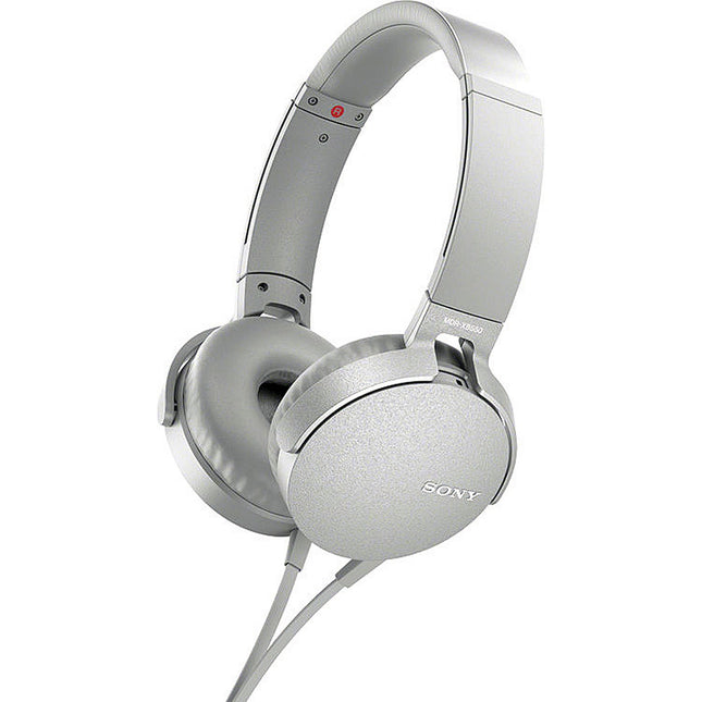 EXTRA BASS™ Headphones w/Mic, White