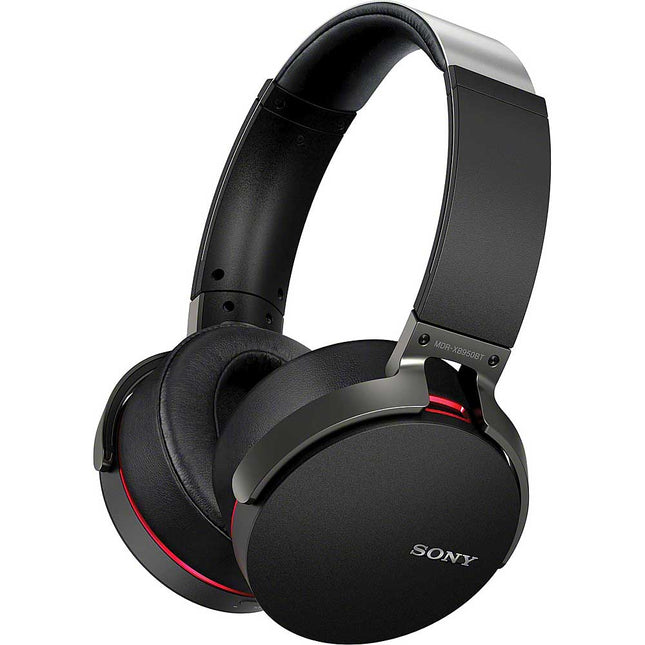 MDR-XB950BT/B XB Bluetooth Headset w/ Mic, Black
