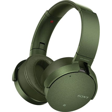 Wireless Noise Cancelling Extra Bass Headphones, Green