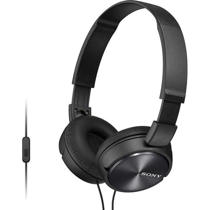 MDR-ZX310AP/B ZX Series Headphones w/ Mic & Remote, Black