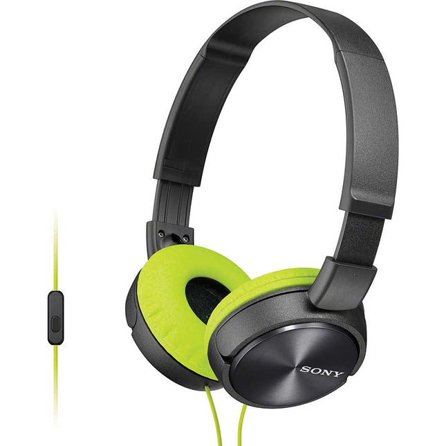 MDR-ZX310AP/H ZX Series Headphones w/ Mic & Remote, Gray