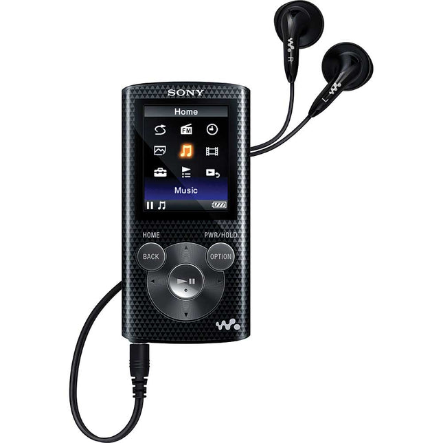 NWZ-E383BLK 4GB 1.77" Video MP3 Player, Black