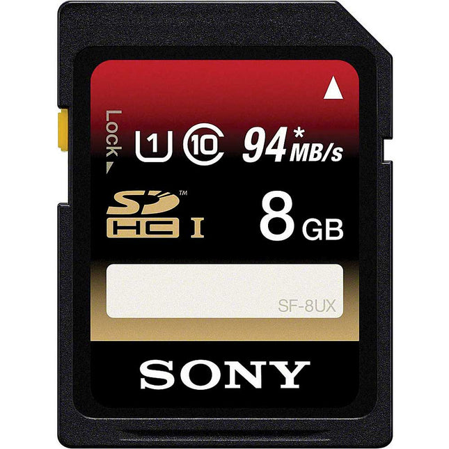 SF8UX/TQN 8GB SDHC UHS-1 Memory Card