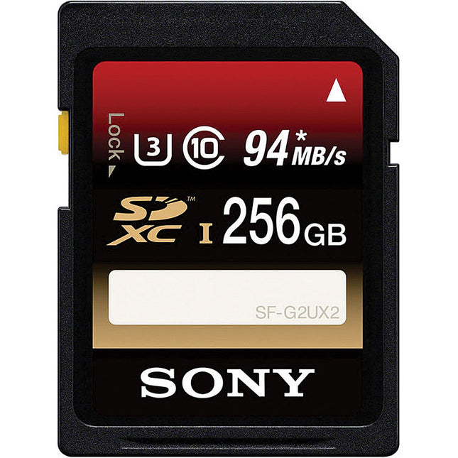256GB High Speed UHS-I SDXC U3 Memory Card