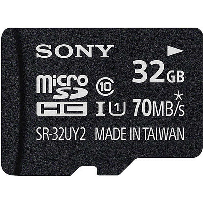 32GB UHS-I microSDHC Memory Card, Class 10