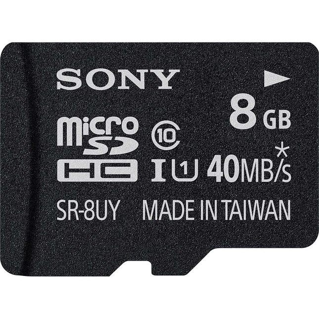 SR8UYA/TQMN 8GB MicroSDHC UHS-1 Memory Card