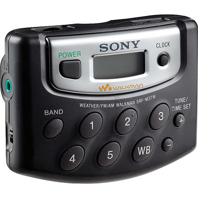 SRF-M37W Portable radio with Weather Band AM