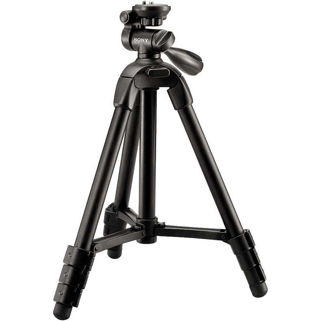 VCT-R100 Lightweight Compact Tripod with 3-Way Pan/Tilt Head