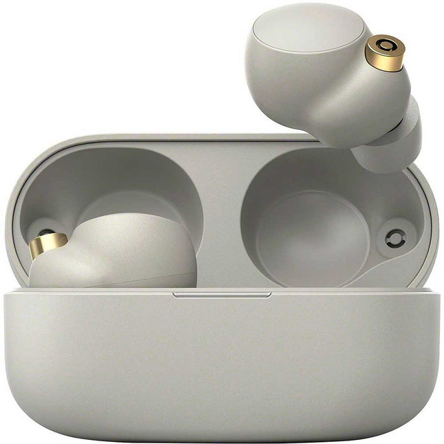 True Wireless Noise Cancelling In-Ear Headphones, Silver