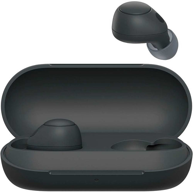 True Wireless Bluetooth Noise Canceling In-Ear Headphones, Black