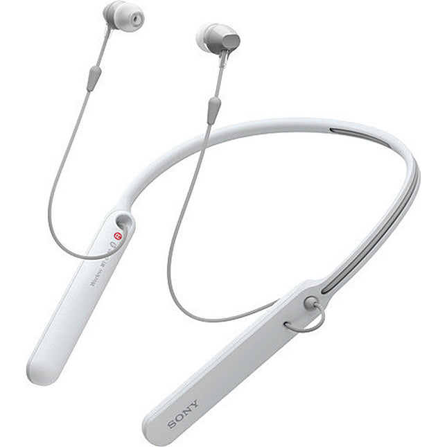 Entry In-Ear Neck Around Wireless Headphones, White