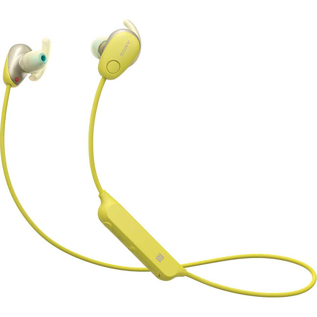 Wireless Noise-Canceling In-Ear Sports Headphones, Yellow