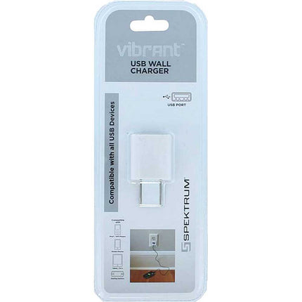 SPK-USBW1WH USB Wall Charger, White