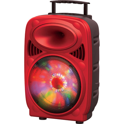 12” Portable Bluetooth® Speaker, Red